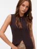 Vero Moda Weste in Chocolate Plum