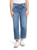 CARTOON Used Look-Jeans mit Waschung in Dark Blue Denim