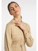 usha BLUE LABEL Damen Kleid Mit Langem Arm in Beige