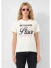 QS T-Shirt in 03D0_creme