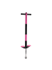 relaxdays Pogo Stick in Pink/ Schwarz - bis 35 kg