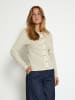 DESIRES Strickjacke in Oil Green Stripe
