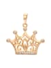 faina Women Crown Motif Pendant in Rose Gold