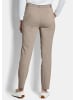 GOLDNER Bengalinhose mit Längsnähten in beige