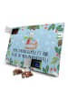 Mr. & Mrs. Panda Adventskalender Smörle Rodeln mit Spruch in Eisblau
