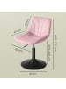 VASAGLE Barhocker Tyra in Rosa - (B)46.5 x (H)(65.5-77.5) x (T)43 cm