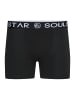 SOULSTAR Boxershorts - MUBOXER5 in Black_Grey_White