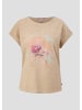 QS T-Shirt in 81D0_beige