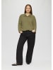 QS Bluse in 7854_olivgrün
