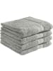 REDBEST Frottier Duschtuch 4er-Pack Chicago in grau