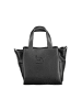 Byblos Schwarze Polyurethan-Handtasche
