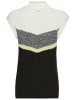 Laura Scott Pullunder in schwarz-weiß-lime