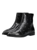 Lazamani Stiefelette Schwarz/Silber