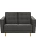58 aufm Kessel SOFA 2-Sitzer Kazia Flachgewebe anthrazit