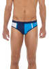 HOM Swim Mini Briefs Waterpolo 1er-Pack in Blau