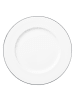 Villeroy & Boch Servierplatte Anmut Platinum No. 1 ø 33,6 cm weiß in weiß