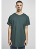 Urban Classics Long Tees in bottlegreen