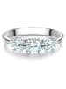 Trilani Ring aus Sterling Silber mit Zirkonia in silber