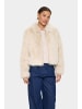 SAINT TROPEZ Jacke ZaselineSZ Gerade Passform in Creme