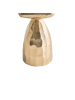 Beliani Kerzenständer KRADENIK in Gold - (W) 10 x (H) 33 x (L) 10 cm