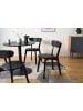 home24 Esszimmerstuhl Bogmoor (2er-Set) in Schwarz
