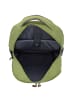travelite Basic Rucksack 45 cm Laptopfach in karo grün