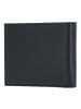 oxmox Leather Geldbörse RFID Schutz Leder 12 cm schwarz-crab 2.0