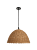 Beliani Pendelleuchten BENGO in Naturfarben - (W) 50 x (H) 136 x (L) 50 cm