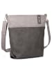 Zwei Jana J12 - Schultertasche 33 cm (papaya) in nubuk-stone