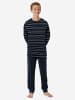 Schiesser Pyjama Nightwear 2 in Dunkelblau