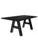 58 aufm Kessel ESSTISCH ausziehbar Elia 7 140 x 90 x 75 Esszimmertisch Schwarzstahl