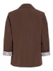 Vila Einreihiger Blazer in Coffee Bean