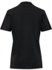 Hummel Polo "Hmlgo 2.0 Polo Woman" in Schwarz