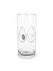 Mr. & Mrs. Panda Wasserglas Avocado Pärchen ohne Spruch in Transparent