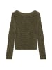 Marc O'Polo Netzpullover regular in Dark Green