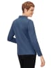 WITT WEIDEN Winter-Shirt in bleu-gemustert
