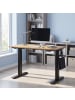 SONGMICS Schreibtisch Balok in Schwarz - (B)60 x (H)119 x (T)175 cm