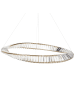 Beliani Pendelleuchten ROSENDE in Gold - (W) 79 x (H) 120 x (L) 79 cm