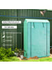 Outsunny Gewächshaus 100L x 40B x 150H cm Grün