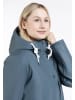 ICEBOUND Damen Wattierte Regenjacke in Blaugrau