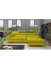 MF Design Ricky Recamiere Rechts in Senf -  (L) 205 x (B) 281 x (H) 88 cm