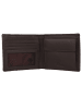 mano Don Leonardo Geldbörse RFID Leder 11 cm dunkelbraun