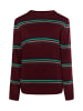 MO Herren Pullover in Bordeaux Mehrfarbig