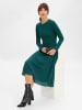 Ambiance Plisseekleid in tanne - 0002