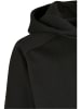 Urban Classics Zip-Kapuzenpullover in schwarz