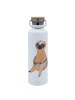 Mr. & Mrs. Panda Wasserflasche Faultier Kaffee ohne Spruch in Weiß