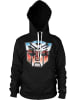Transformers Hoodie "Distressed Autobot Shield Hoodie" in Schwarz