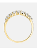 Vanlere Eternity-Ring aus 375 Gelbgold mit Zirkonia