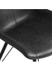 B&D Home 2er-Set: Esszimmerstuhl MATS in Anthrazit - (B)54 x (H)86 x (T)60 cm