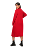 Ulla Popken Midikleid in neon rot